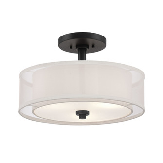 Parsons Studio - 3 Light Semi Flush (10|4107-66)