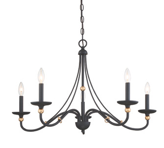 Westchester County - 5 Light - 34'' Chandelier (10|1044-677)