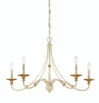 Westchester County - 5 Light - 28'' Chandelier (10|1045-701)