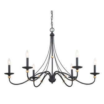 Westchester County - 6 Light - 40'' Chandelier (10|1046-677)