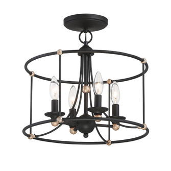 Westchester County - 4 Light Semi Flush (10|1049-677)