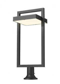 1 Light Outdoor Pier Mounted Fixture (276|566PHXLR-553PM-BK-LE)