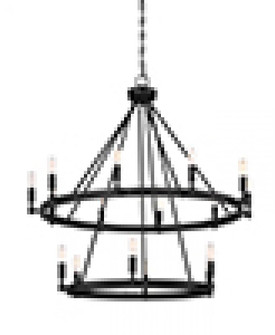 Fiora 16 Light Chandelier (21|925816-BK)