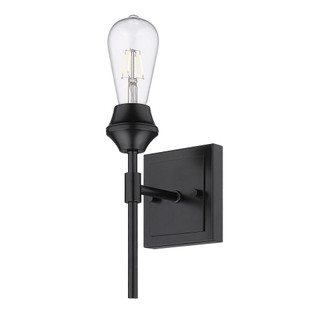 Golden Lighting Ormond 1-light Vanity in Matte Black (36|2120-BA1 BLK)