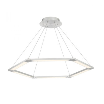 LUNE 32IN HEXAGON PENDANT 3000K (16|PD-14032-AL)