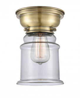 Canton - 1 Light - 6 inch - Antique Brass - Flush Mount (3442|623-1F-AB-G182)