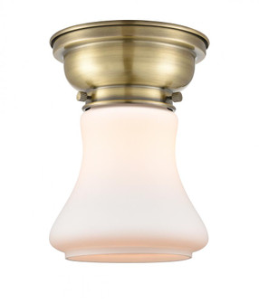 Bellmont - 1 Light - 6 inch - Antique Brass - Flush Mount (3442|623-1F-AB-G191-LED)