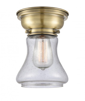 Bellmont - 1 Light - 6 inch - Antique Brass - Flush Mount (3442|623-1F-AB-G194)