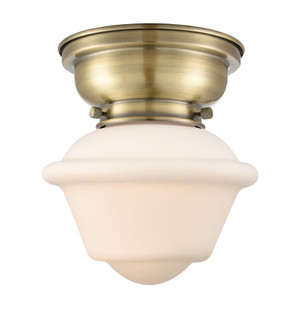 Oxford - 1 Light - 8 inch - Antique Brass - Flush Mount (3442|623-1F-AB-G531)