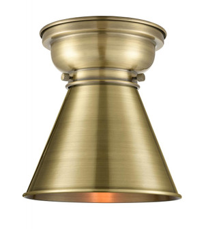 Appalachian - 1 Light - 8 inch - Antique Brass - Flush Mount (3442|623-1F-AB-M13-AB-LED)