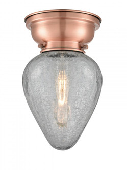 Geneseo - 1 Light - 7 inch - Antique Copper - Flush Mount (3442|623-1F-AC-G165-LED)