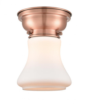 Bellmont - 1 Light - 6 inch - Antique Copper - Flush Mount (3442|623-1F-AC-G191-LED)