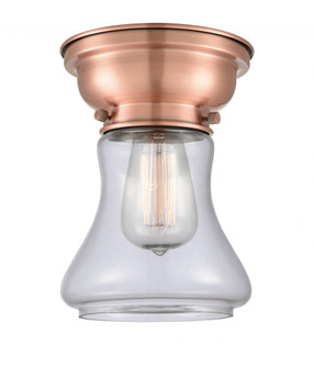 Bellmont - 1 Light - 6 inch - Antique Copper - Flush Mount (3442|623-1F-AC-G192-LED)