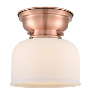 Bell - 1 Light - 8 inch - Antique Copper - Flush Mount (3442|623-1F-AC-G71)