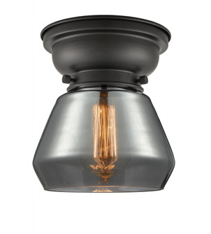 Fulton - 1 Light - 7 inch - Matte Black - Flush Mount (3442|623-1F-BK-G173-LED)