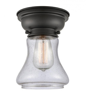 Bellmont - 1 Light - 6 inch - Matte Black - Flush Mount (3442|623-1F-BK-G194)