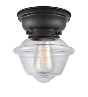 Oxford - 1 Light - 8 inch - Matte Black - Flush Mount (3442|623-1F-BK-G532)