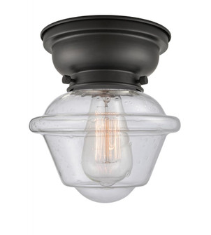 Oxford - 1 Light - 8 inch - Matte Black - Flush Mount (3442|623-1F-BK-G534)