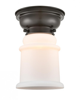Canton - 1 Light - 6 inch - Oil Rubbed Bronze - Flush Mount (3442|623-1F-OB-G181-LED)