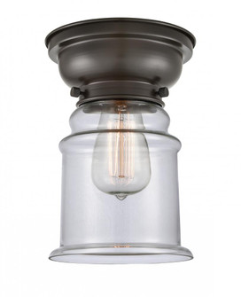 Canton - 1 Light - 6 inch - Oil Rubbed Bronze - Flush Mount (3442|623-1F-OB-G182)