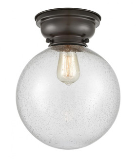 Beacon - 1 Light - 10 inch - Oil Rubbed Bronze - Flush Mount (3442|623-1F-OB-G204-10)