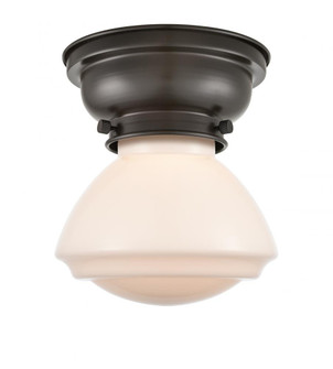 Olean - 1 Light - 7 inch - Oil Rubbed Bronze - Flush Mount (3442|623-1F-OB-G321)