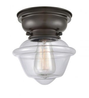 Oxford - 1 Light - 8 inch - Oil Rubbed Bronze - Flush Mount (3442|623-1F-OB-G532-LED)