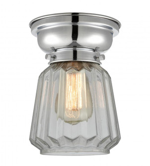 Chatham - 1 Light - 7 inch - Polished Chrome - Flush Mount (3442|623-1F-PC-G142-LED)