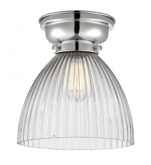 Seneca Falls - 1 Light - 10 inch - Polished Chrome - Flush Mount (3442|623-1F-PC-G222)