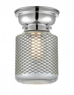 Stanton - 1 Light - 6 inch - Polished Chrome - Flush Mount (3442|623-1F-PC-G262-LED)