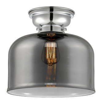 Bell - 1 Light - 12 inch - Polished Chrome - Flush Mount (3442|623-1F-PC-G73-L)
