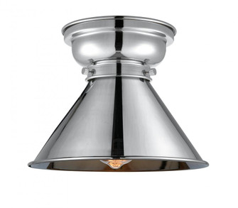 Briarcliff - 1 Light - 10 inch - Polished Chrome - Flush Mount (3442|623-1F-PC-M10-PC-LED)