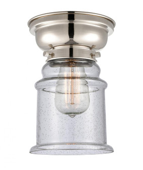 Canton - 1 Light - 6 inch - Polished Nickel - Flush Mount (3442|623-1F-PN-G184)