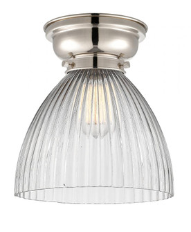 Seneca Falls - 1 Light - 10 inch - Polished Nickel - Flush Mount (3442|623-1F-PN-G222-LED)
