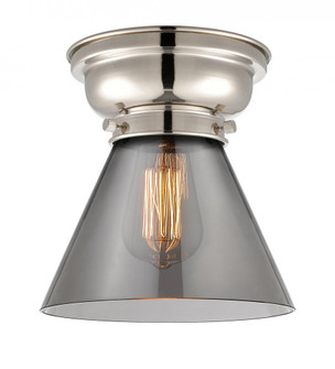 Cone - 1 Light - 8 inch - Polished Nickel - Flush Mount (3442|623-1F-PN-G43-LED)
