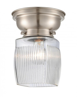 Colton - 1 Light - 6 inch - Brushed Satin Nickel - Flush Mount (3442|623-1F-SN-G302-LED)