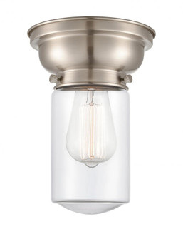 Dover - 1 Light - 6 inch - Brushed Satin Nickel - Flush Mount (3442|623-1F-SN-G312-LED)