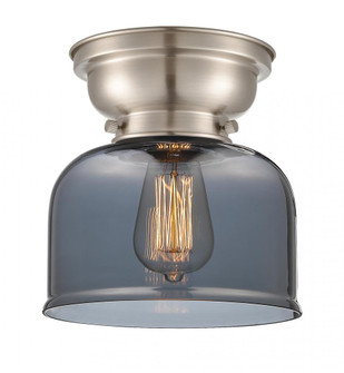 Bell - 1 Light - 8 inch - Brushed Satin Nickel - Flush Mount (3442|623-1F-SN-G73)