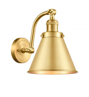 Appalachian - 1 Light - 8 inch - Satin Gold - Adjustable Sconce (3442|515-1W-SG-M13-SG)