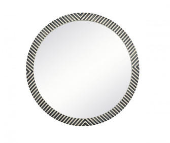 Round mirror 48 inch in Chevron (758|MR54848)