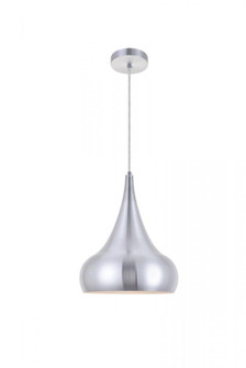 Circa 1 Light Burnished Nickel Pendant (758|LDPD2047BN)