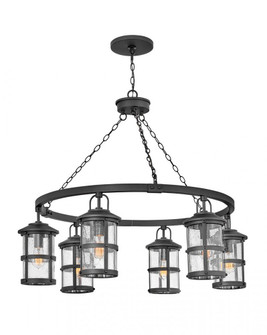 Large Single Tier Chandelier (87|2689BK)