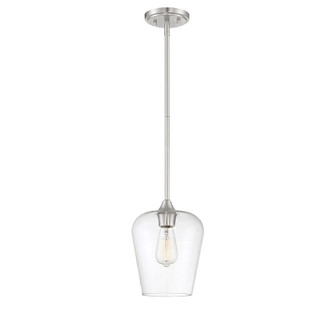 Octave 1-Light Pendant in Satin Nickel (128|7-4036-1-SN)