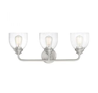 Vale 3-Light Bathroom Vanity Light in Satin Nickel (128|8-7205-3-SN)