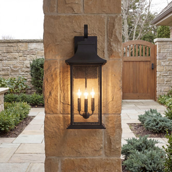Hancock 3-Light Outdoor Wall Lantern in Matte Black (128|5-452-BK)