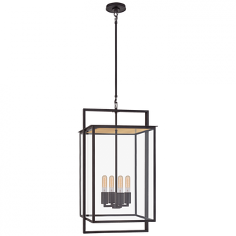 Halle Medium Hanging Lantern (279|S 5793AI-CG)