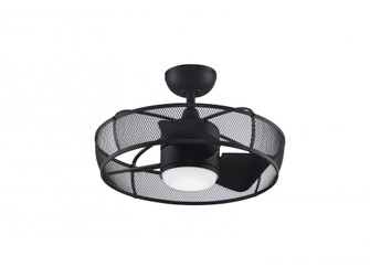 Henry 20 inch Indoor/Outdoor Ceiling Fan with LED Light Kit - Black (90|FP8519BL)