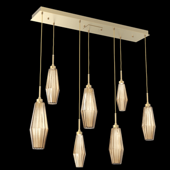 Aalto Linear 7pc Multi-Pendant (1289|PLB0049-07-GB-RB-C01-L1)