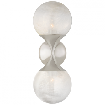 Cristol Small Double Sconce (279|ARN 2405PN-WG)