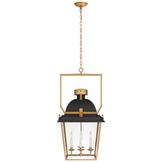 Coventry Medium Lantern (279|CHC 5109BLK/AB-CG)